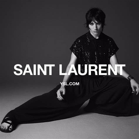 Ezra Miller for Saint Laurent Spring 2020 Campaign 